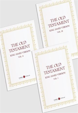 The Old Testament King James Version (3 Cilt Eski Ahit )