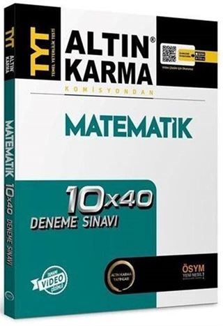 TYT Matematik 10x40 Branş Deneme