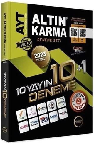 2022 AYT 10+1 Deneme Seti Video Çözümlü