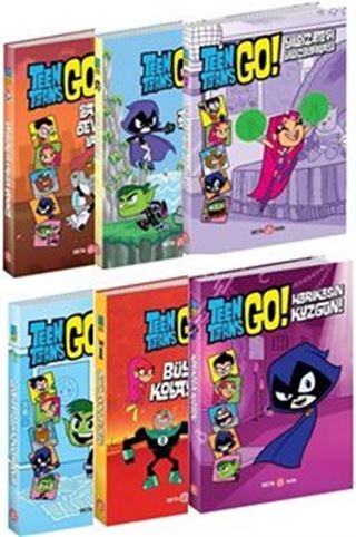 DC Comics: Teen Titans GO! Macera Seti (6 Kitap)