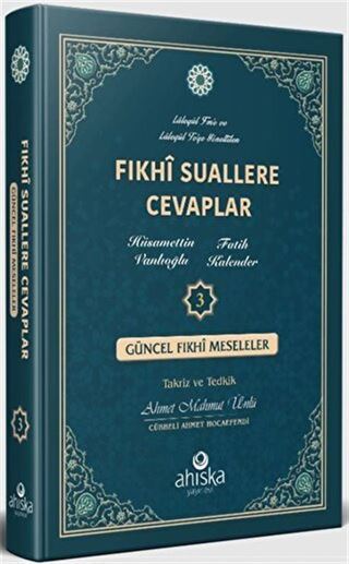 Fıkhi Suallere Cevaplar 3. Cilt