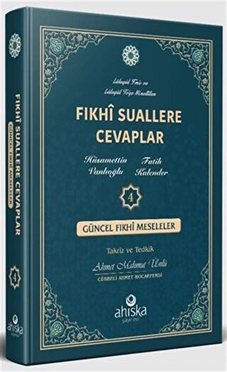 Fıkhi Suallere Cevaplar 4. Cilt