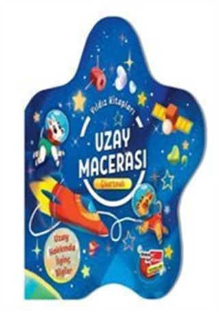 Çıkartmalı Yıldız Kitapları Serisi - Uzay Macerası