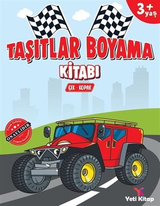 Taşıtlar Boyama Kitabı (3+ Yaş)