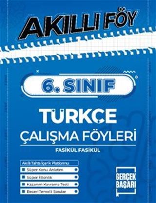 6. Sınıf Türkçe Akıllı Föy