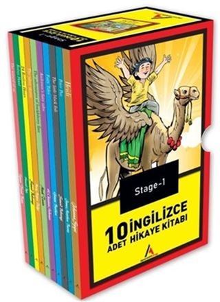 Stage-1 İngilizce Hikaye Seti 10 Kitap