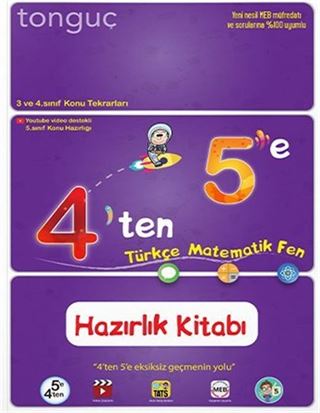 4'ten 5'e Hazırlık Kitabı