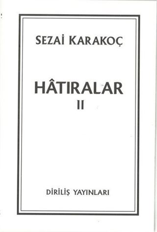 Hatıralar II