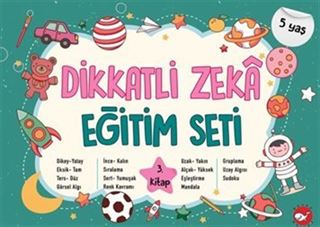 Dikkatli Zeka Eğitim Seti 3. Kitap (5 Yaş)