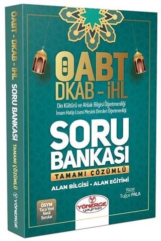 ÖABT Din Kültürü Öğretmenliği Soru Bankası Tamamı Çözümlü