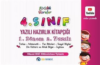 4. Sınıf Yazılı Hazırlık Kitapçığı 1. Dönem 2. Yazılı