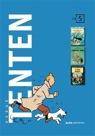 Tenten'in Maceraları 5 (Ciltli) (Üç Kitap Birarada)