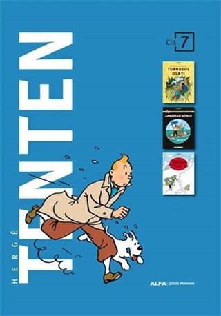 Tenten'in Maceraları 7 (Ciltli) (Üç Kitap Birarada)