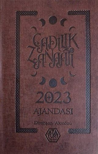 Cadılık Zanaatı Ajandası 2023 (Deri Cilt)