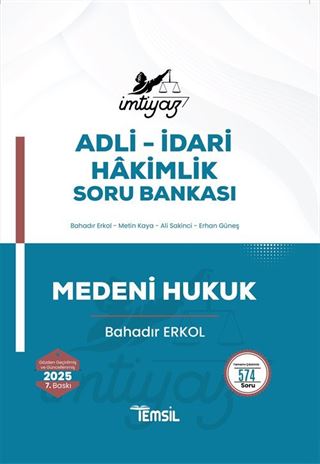 İmtiyaz Medeni Hukuk Soru Bankası