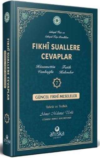 Fıkhi Suallere Cevaplar (7. Cilt)