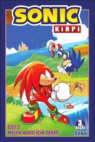 Kirpi Sonic Cilt 3 / Melek Adası İçin Savaş