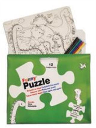 Funny Mat Washable Puzzle - Dinozor Çağı