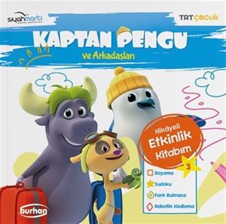 Kaptan Pengu ve Arkadaşları Hikayeli Etkinlik Kitabım 3