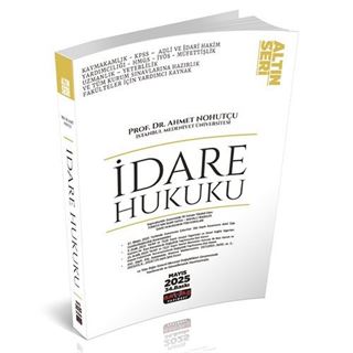 İdare Hukuku Konu Anlatımı