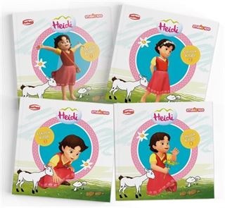 Heidi Etkinlik Kitapları Seti (4 Kitap)