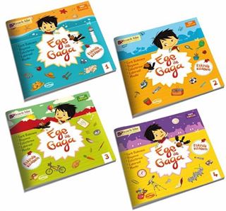 Ege İle Gaga Etkinlik Kitabım Seti (4 Kitap Set)