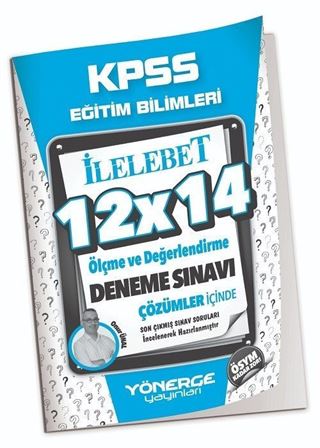 2023 KPSS Eğitim Bilimleri Ölçme ve Değerlendirme 12x14 Deneme Çözümlü