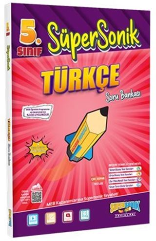 5. Sınıf Süpersonik Türkçe Soru Bankası