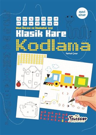 Klasik Kare Kodlama Mavi Kitap