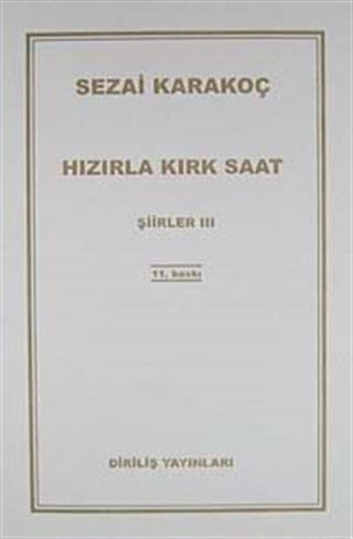 Hızırla Kırk Saat Şiirler -III