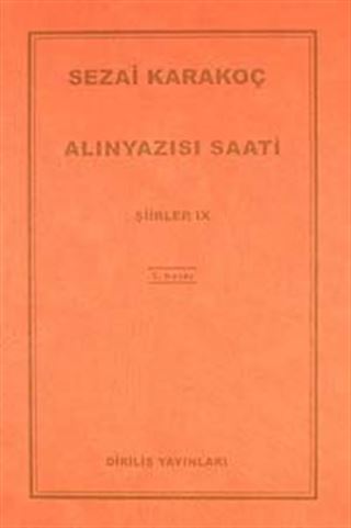 Alınyazısı Saati Şiirler -IX