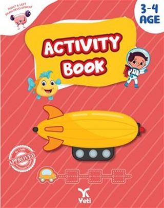İngilizce 3-4 Yaş Aktivite Kitabım (3-4 Age Aktivity Book)
