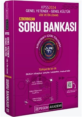 2024 KPSS Genel Yetenek Genel Kültür Lise ve Önlisans Ezberbozan Soru Bankası
