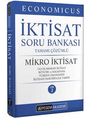 KPSS A Grubu Economicus Mikro İktisat Tamamı Çözümlü Soru Bankası (cilt 1)