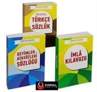 T.D.K. Uyumlu Ortaokul Sözlük Seti (3 Kitap)