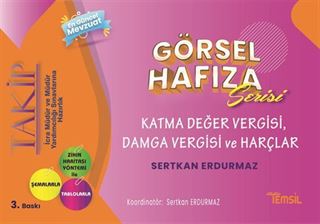 İcra Müdür ve Müdürlüğü Sınavlarına Hazırlık Görsel Hafıza Serisi Katma Değer Vergisi - Damga Vergisi - Harçlar
