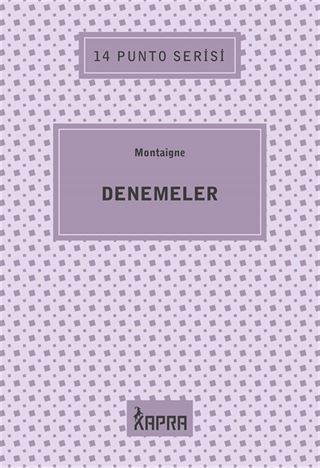 Denemeler / 14 Punto Serisi