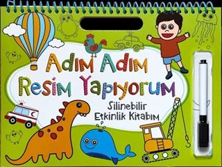 Adım Adım Resim Yapıyorum (Yeşil)