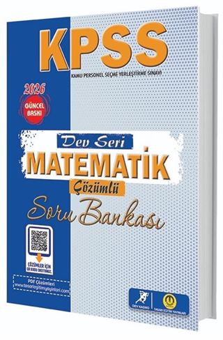 KPSS Dev Seri Matematik Soru Bankası