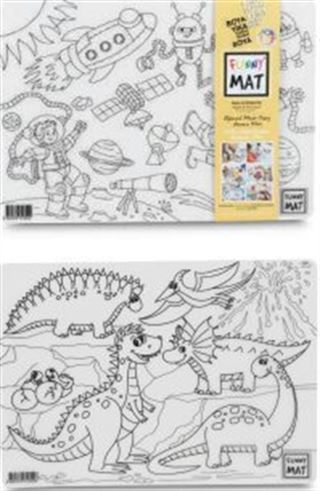 Funny Mat - Uzay ve Dinozorlar