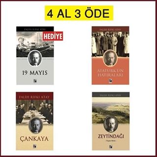 Zeytindağı-Çankaya-Atatürk'ün Hatıraları - 19 Mayıs Seti 4 Al 3 Öde ( 1 Kitap Hediye)