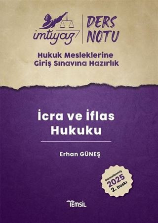 İmtiyaz HMGS Ders Notları İcra ve İflas Hukuku