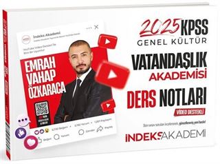 2025 KPSS Vatandaşlık Akademisi Video Ders Notları