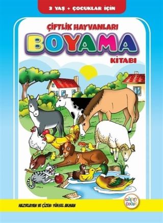 Çiftlik Hayvanları Boyama Kitabı