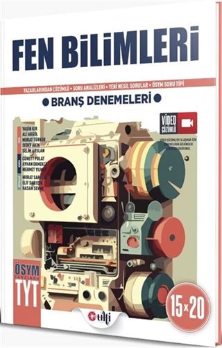 TYT Fen Bilimleri Branş Denemeleri 15x20
