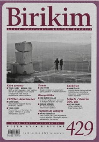 Birikim Dergisi Sayı:429 Ocak 2025