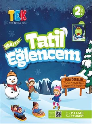 2. Sınıf Tek Yarıyıl Tatil Eğlencem (Tüm Dersler)