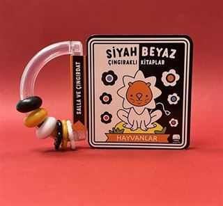 Siyah Beyaz Çıngıraklı Kitaplar