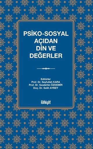 Psiko-Sosyal Açıdan Din ve Değerler