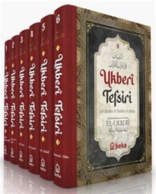 Ukberi Tefsiri Et tibyan Fi İrabil Kuran (6 Cilt Takım)